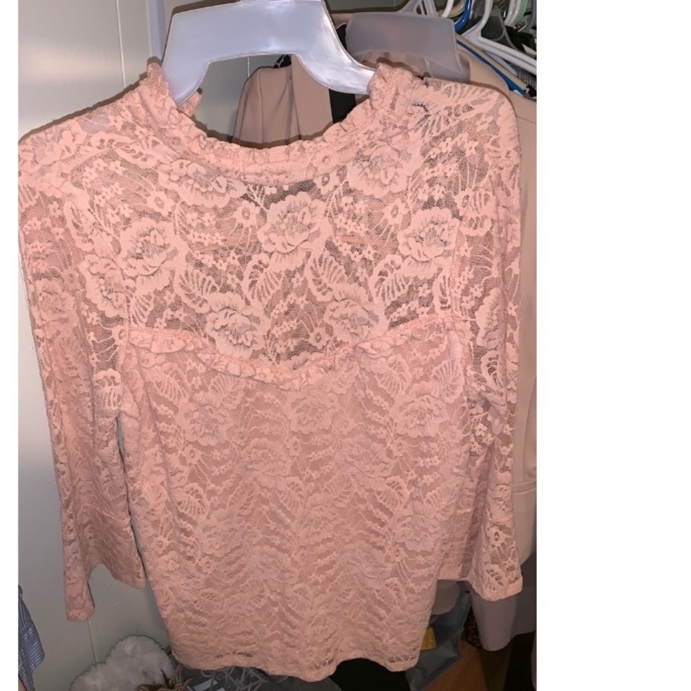 Express lace top